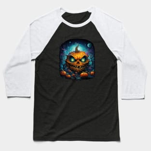 Mystic Pumpkin Baseball T-Shirt